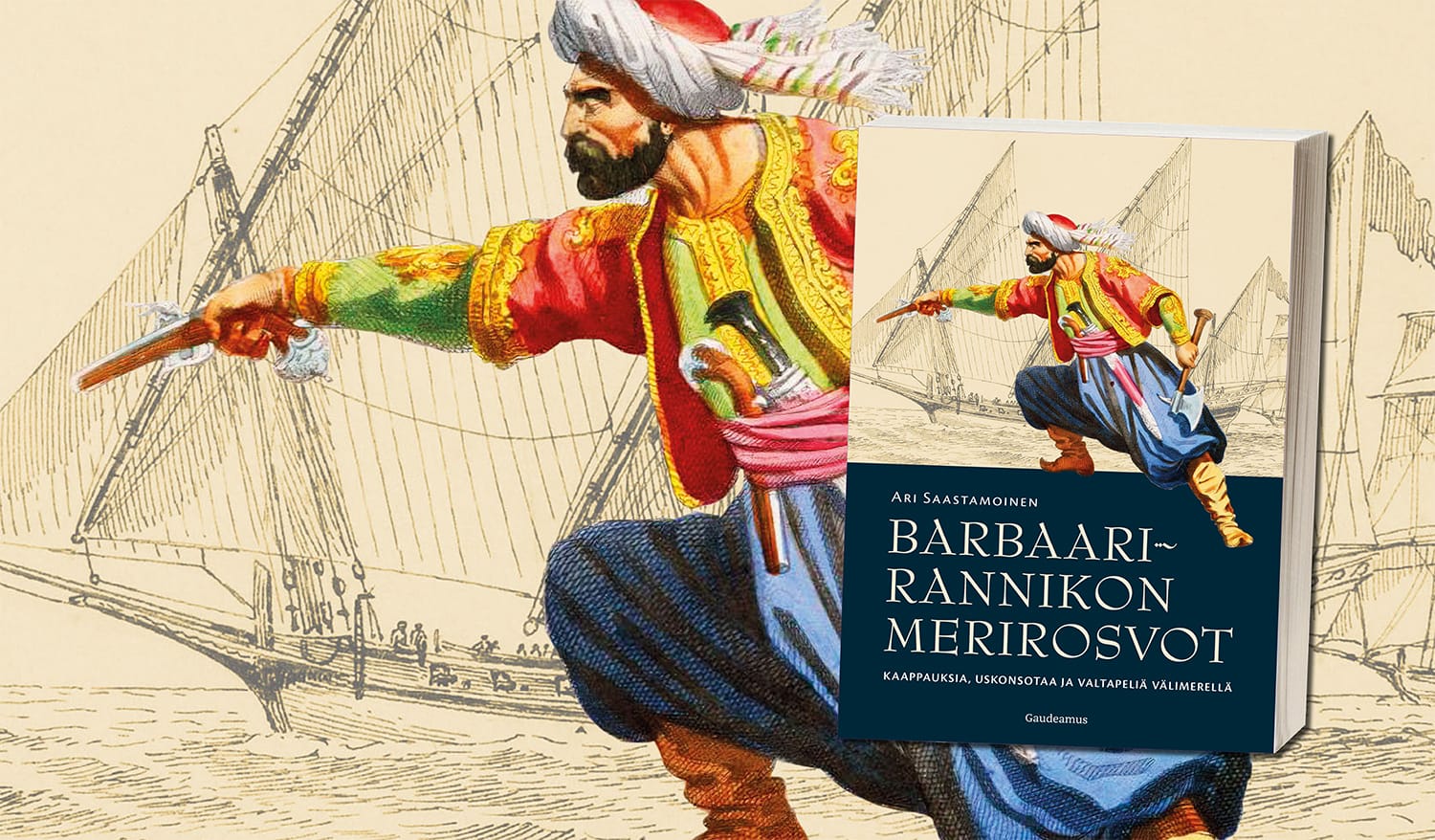 Gaudeamuksen elokuun jäsenetu: Barbaarirannikon merirosvot